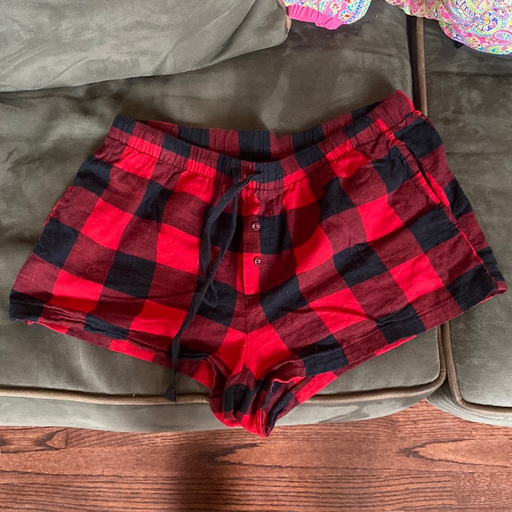 Plaid shorts